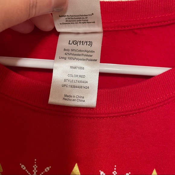 Rudolph Christmas Sweatshirt 🎅🏼 - Picture 5 of 5